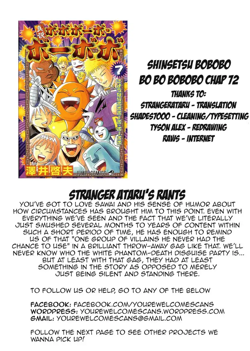 Shinsetsu Bobobo-bo Bo-bobo Chapter 72 19